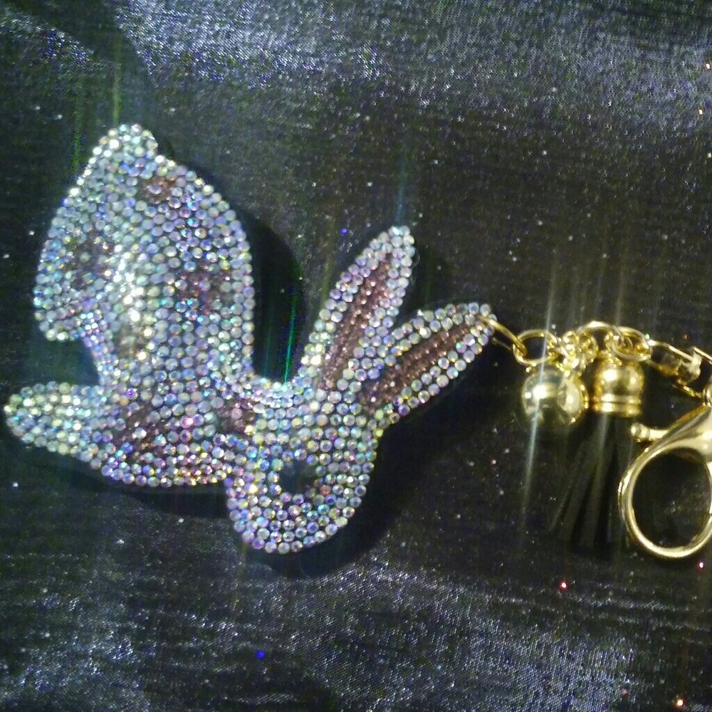 Bunny Bling Keychain